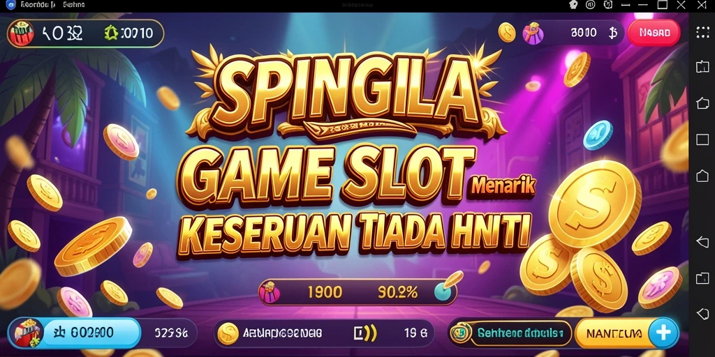 Tampilan gameplay <strong>SPINGILA</strong> yang memukau dengan fitur slot menarik.