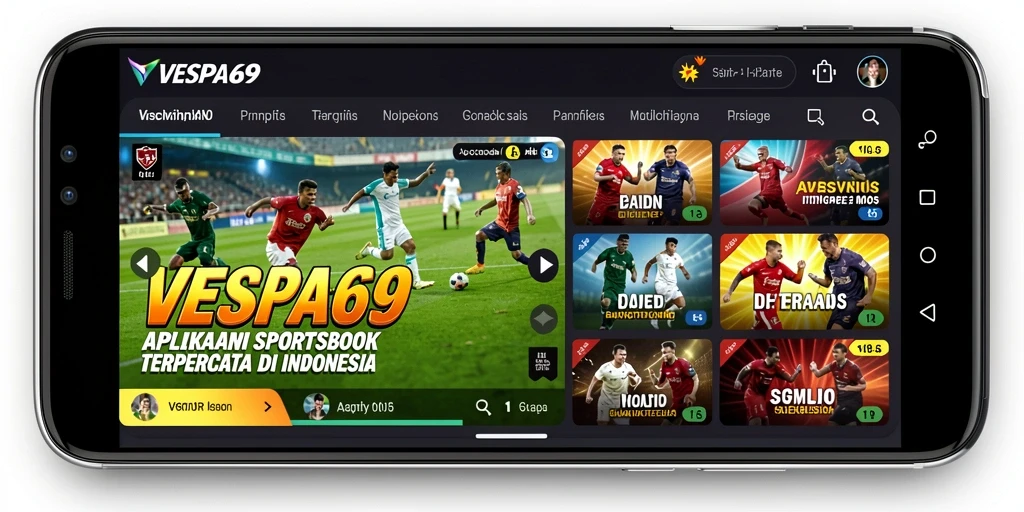 Screenshot gameplay VESPA69 menunjukkan taruhan langsung yang menarik.